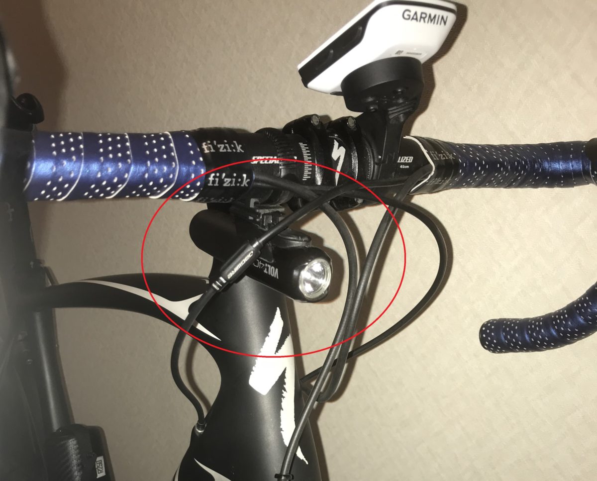 自転車ライト usb 充電 光ったまま